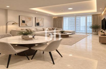 Apartment - 1 - 1 for rent in Palace Beach Residence Tower 2 - Palace Beach Residence - Emaar Beachfront - Dubai Harbour - Dubai