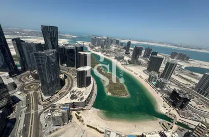 Apartment - 3 Bedrooms - 4 Bathrooms for rent in Sun Tower - Shams Abu Dhabi - Al Reem Island - Abu Dhabi