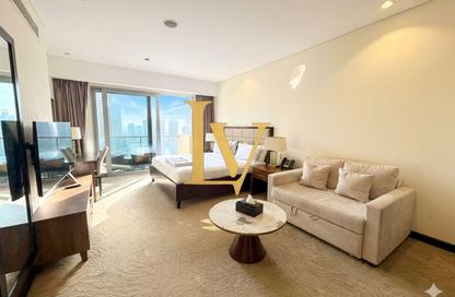 Apartment - Studio - 1 Bathroom for rent in The Address Dubai Marina - Dubai Marina - Dubai