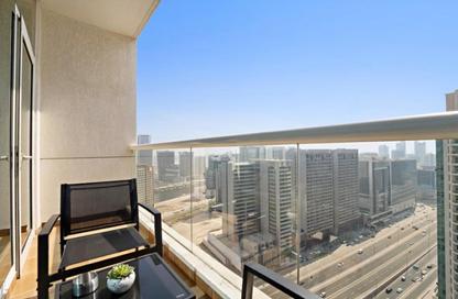 Apartment - Studio - 1 Bathroom for rent in Burj Al Nujoom - Downtown Dubai - Dubai