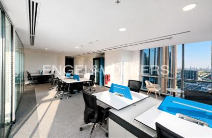 Office Space - Studio - 1 Bathroom for rent in Marina Plaza - Dubai Marina - Dubai
