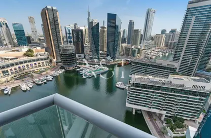 Apartment - 1 Bedroom - 2 Bathrooms for rent in Bay Central Tower West - Bay Central - Dubai Marina - Dubai