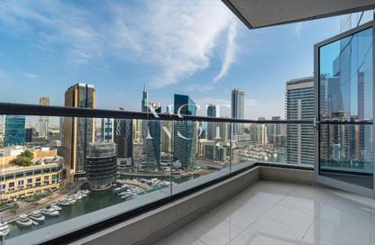 Apartment - 1 Bedroom - 2 Bathrooms for rent in Bay Central Tower West - Bay Central - Dubai Marina - Dubai
