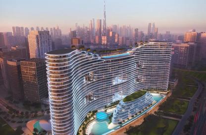 Apartment - 2 - 2 for sale in Binghatti Aquarise - Business Bay - Dubai