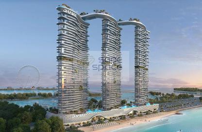 Apartment - 3 - 4 for sale in Damac Bay Tower C - Damac Bay - Dubai Harbour - Dubai