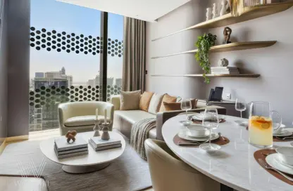 شقة - غرفة نوم - 2 حمامات للبيع في برج أوبوس - الخليج التجاري - دبي