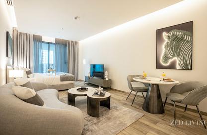 Apartment - Studio - 1 Bathroom for rent in Ahad Residences - Business Bay - Dubai
