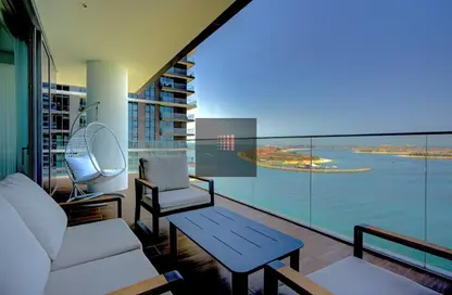 شقة - 3 غرف نوم - 4 حمامات للايجار في برج Beach Isle 2 - بيتش آيل - إعمار بيتشفرونت - دبي هاربور - دبي