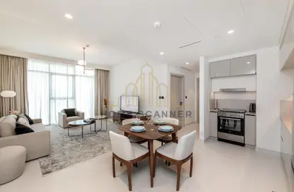 شقة - غرفة نوم - 1 حمام للايجار في برج Marina Vista 1 - مارينا فيستا - إعمار بيتشفرونت - دبي هاربور - دبي