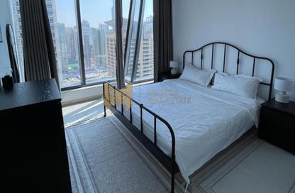 Apartment - 1 Bedroom - 1 Bathroom for rent in Silverene Tower A - Silverene - Dubai Marina - Dubai