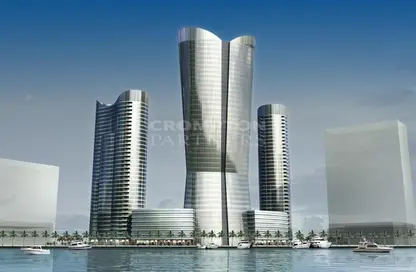 Apartment - 2 Bedrooms - 3 Bathrooms for rent in Sigma Towers - City Of Lights - Al Reem Island - Abu Dhabi