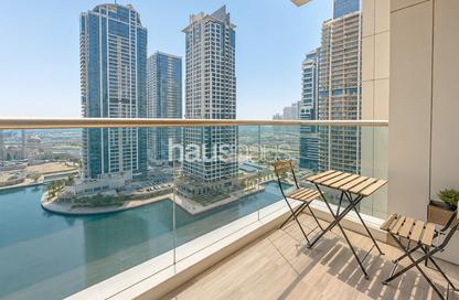 شقة - غرفة نوم - 2 حمامات للايجار في إقامة إم بي إل - (JLT) مجمع K - أبراج بحيرات الجميرا - دبي