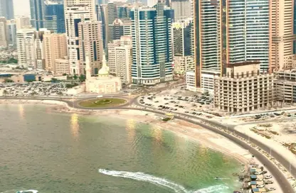 Apartment - 1 Bedroom - 2 Bathrooms for rent in La Plage Tower - Al Mamzar - Sharjah - Sharjah