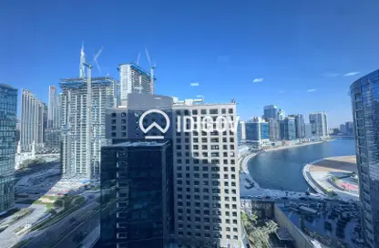 مكتب - استوديو - 1 حمام للبيع في برج بايناري - الخليج التجاري - دبي