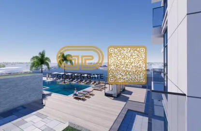 Apartment - 1 Bedroom - 2 Bathrooms for sale in Ajman Creek Towers - Al Rashidiya 1 - Al Rashidiya - Ajman