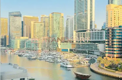 شقة - 2 غرف نوم - 2 حمامات للبيع في برج التألق 1 - أبراج البريق - دبي مارينا - دبي