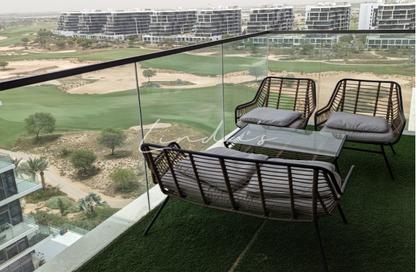 Apartment - Studio - 1 Bathroom for rent in Golf Promenade 2A - Golf Promenade 2 - Golf Town - Damac Hills - Dubai