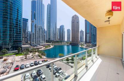 Apartment - 1 Bedroom - 2 Bathrooms for rent in Lake View Tower - JLT Cluster B - Jumeirah Lake Towers - Dubai