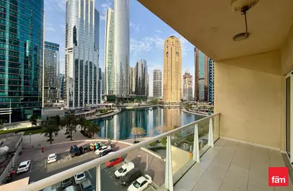 شقة - غرفة نوم - 2 حمامات للايجار في ليك فيو - (JLT) مجمع B - أبراج بحيرات الجميرا - دبي