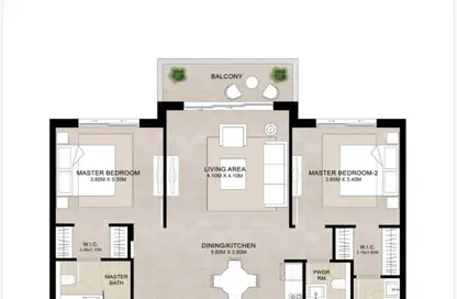 Apartment - 2 Bedrooms - 2 Bathrooms for sale in ORA By Nshama Properties - Town Square - Dubai