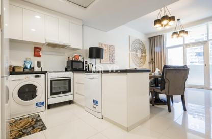 Apartment - 1 Bedroom - 2 Bathrooms for rent in Ghalia Tower - District 18 - Jumeirah Village Circle - Dubai