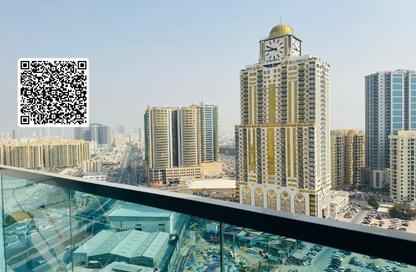 Apartment - 1 Bedroom - 2 Bathrooms for rent in Gulfa Towers - Al Rashidiya 1 - Al Rashidiya - Ajman