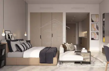 Apartment - Studio - 1 Bathroom for rent in Peninsula Two - Peninsula - Business Bay - Dubai