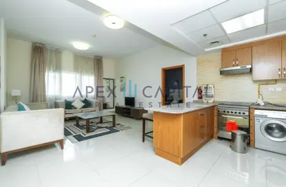 شقة - غرفة نوم - 1 حمام للايجار في برج صبربيا 1 - صبربيا - جبل علي داون تاون - دبي