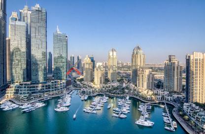 Apartment - 3 Bedrooms - 3 Bathrooms for rent in Marina Tower - Dubai Marina - Dubai