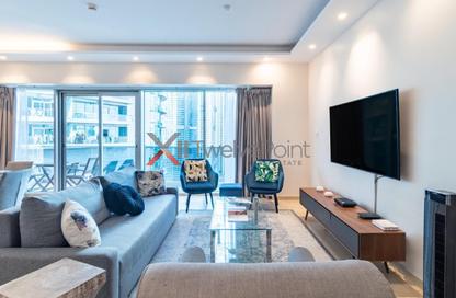 Apartment - 3 Bedrooms - 3 Bathrooms for rent in Marina Tower - Dubai Marina - Dubai