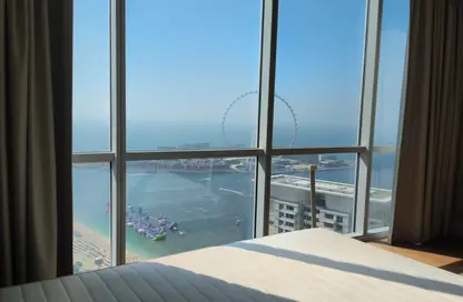 Apartment - 2 Bedrooms - 3 Bathrooms for rent in Al Fattan Marine Towers - Jumeirah Beach Residence - Dubai