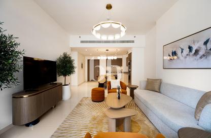 Apartment - 1 Bedroom - 2 Bathrooms for rent in Grand Bleu Tower 1 - Emaar Beachfront - Dubai Harbour - Dubai