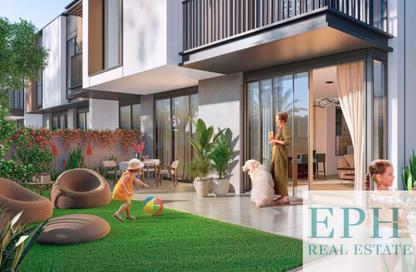 Townhouse - 4 Bedrooms - 6 Bathrooms for sale in Haven By Aldar 2 - Dubai Land - Dubai