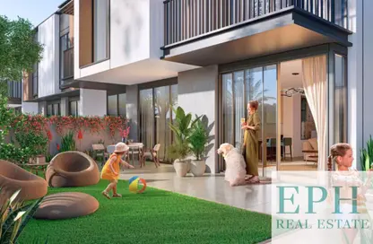 Townhouse - 4 Bedrooms - 6 Bathrooms for sale in Haven By Aldar 2 - Dubai Land - Dubai
