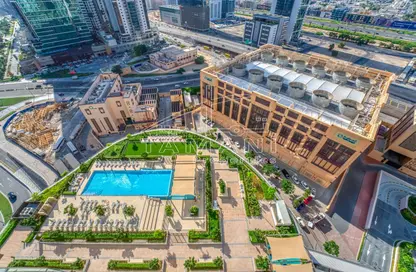 شقة - غرفة نوم - 1 حمام للايجار في برج التاج - وسط مدينة دبي - دبي