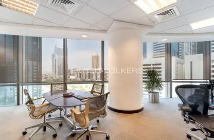 Office Space - Studio - 1 Bathroom for rent in North Tower - Emirates Financial Towers - DIFC - Dubai