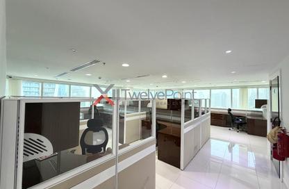 Office Space - Studio - 2 Bathrooms for rent in One Lake Plaza - JLT Cluster T - Jumeirah Lake Towers - Dubai