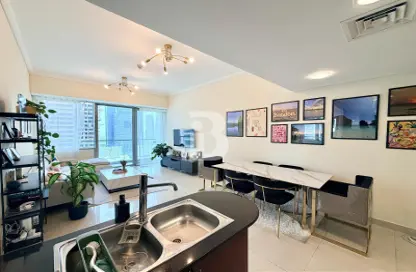 شقة - غرفة نوم - 2 حمامات للايجار في أوشن هايتس - دبي مارينا - دبي