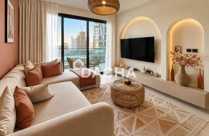 شقة - غرفة نوم - 2 حمامات للايجار في بن غاطي كانال - الخليج التجاري - دبي شقة - غرفة نوم - 2 حمامات للايجار في بن غاطي كانال - الخليج التجاري - دبي