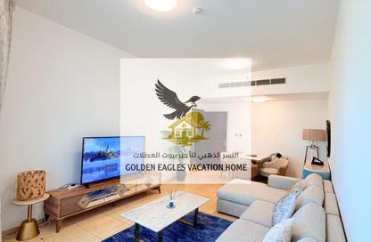 Apartment - 1 Bedroom - 2 Bathrooms for rent in Beach Tower 1 - Al Khan Lagoon - Al Khan - Sharjah
