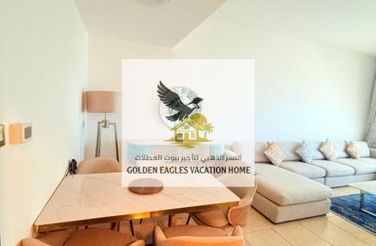 Apartment - 1 Bedroom - 2 Bathrooms for rent in Beach Tower 1 - Al Khan Lagoon - Al Khan - Sharjah
