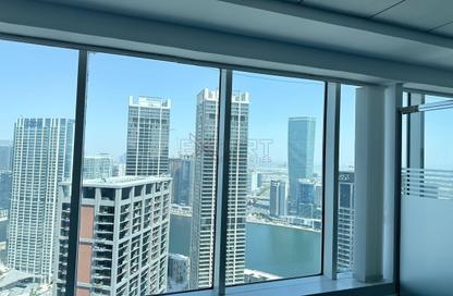 Office Space - Studio - 1 Bathroom for rent in Executive Bay B - Executive Bay - Business Bay - Dubai