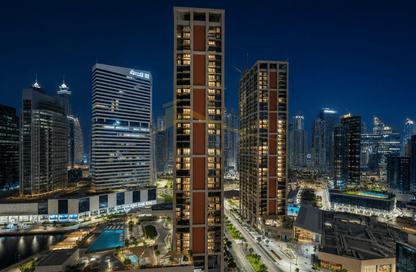 Apartment - Studio - 1 Bathroom for rent in Peninsula Four - Peninsula - Business Bay - Dubai
