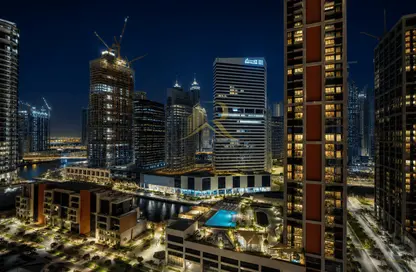 Apartment - 1 Bathroom for rent in Peninsula Four - Peninsula - Business Bay - Dubai
