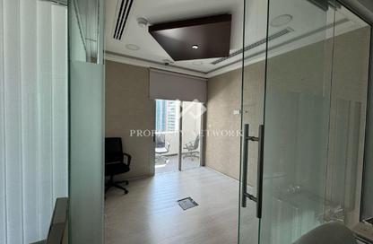 Office Space - Studio - 1 Bathroom for rent in The Prism - Business Bay - Dubai