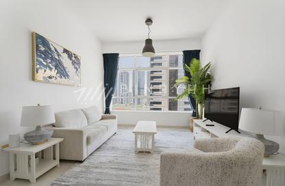 Apartment - 2 Bedrooms - 2 Bathrooms for rent in Marina View Tower A - Marina View - Dubai Marina - Dubai