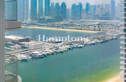 Apartment - 1 Bedroom - 1 Bathroom for rent in Palace Beach Residence Tower 1 - Palace Beach Residence - Emaar Beachfront - Dubai Harbour - Dubai