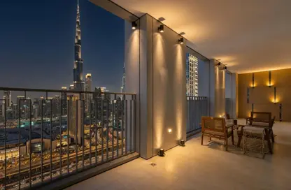 Apartment - 3 Bedrooms - 4 Bathrooms for rent in Downtown Views II Tower 2 - Downtown Views II - Zabeel 2 - Zabeel - Dubai