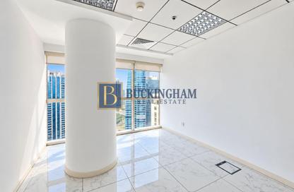 Office Space - Studio - 1 for rent in Swiss Tower - JLT Cluster Y - Jumeirah Lake Towers - Dubai
