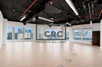 Office Space - Studio - 1 Bathroom for rent in The Prime Tower - Business Bay - Dubai